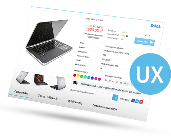 Product card and User Experience